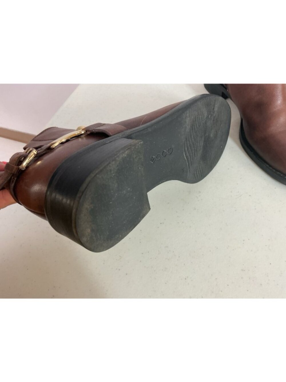 Ecco Leather Ankle Boots Womens 38 - Picture 8 of 8